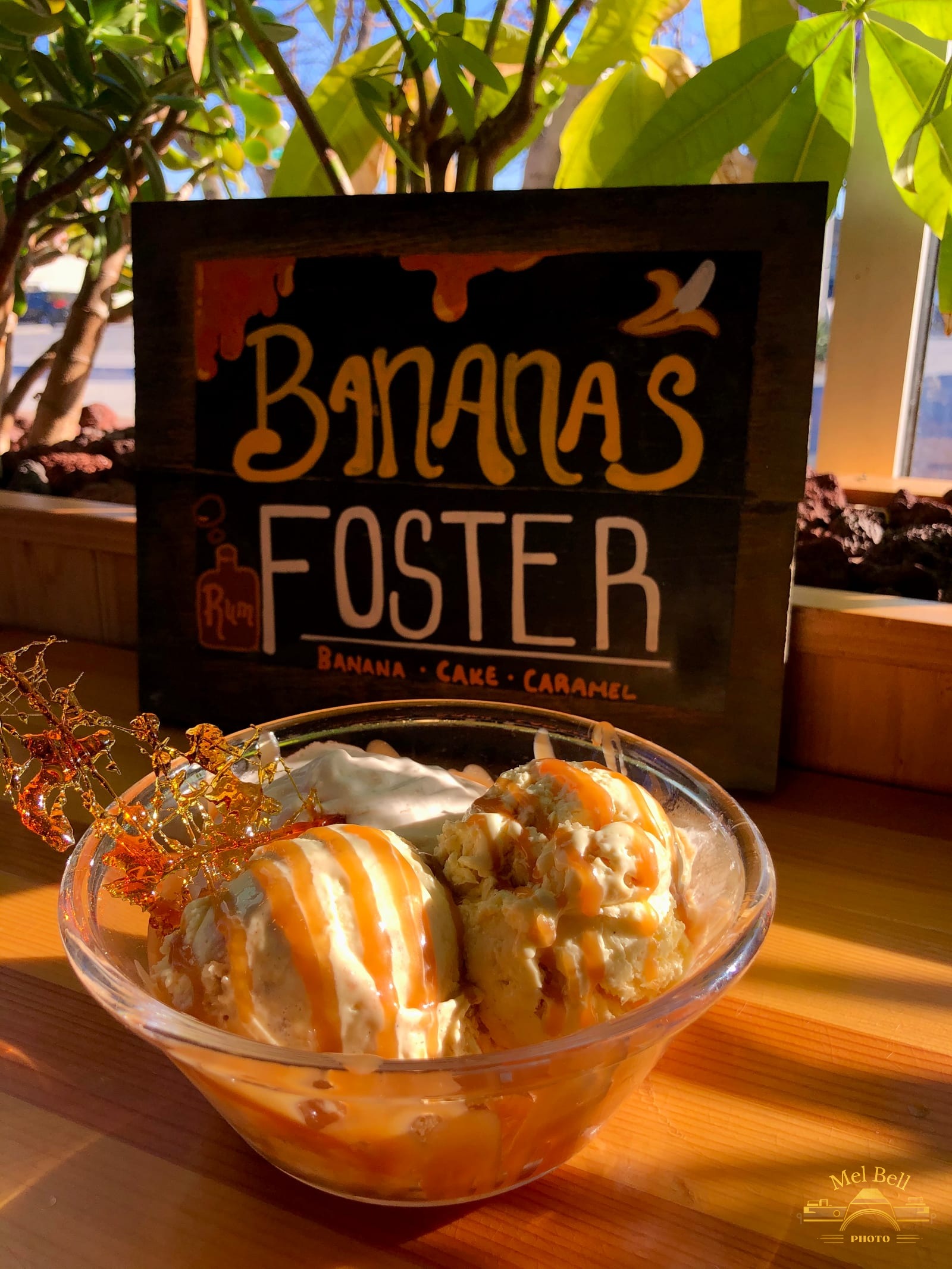 Bananas Foster ice cream